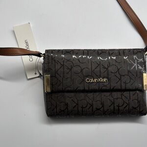 Calvin Klein Brown Crossbody Bag